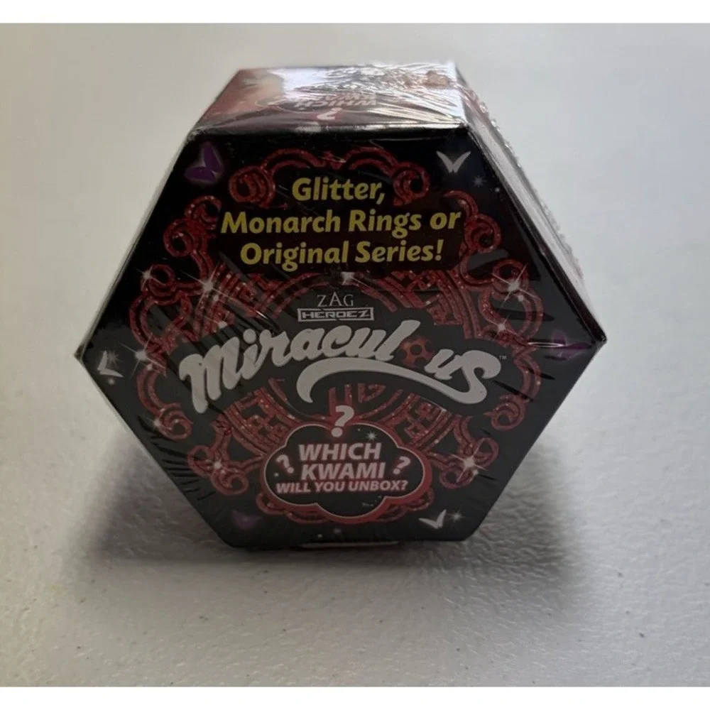 Playmates Toys Miraculous Ladybug Miracle Box Kwami Surprise Figure - Set of 2
